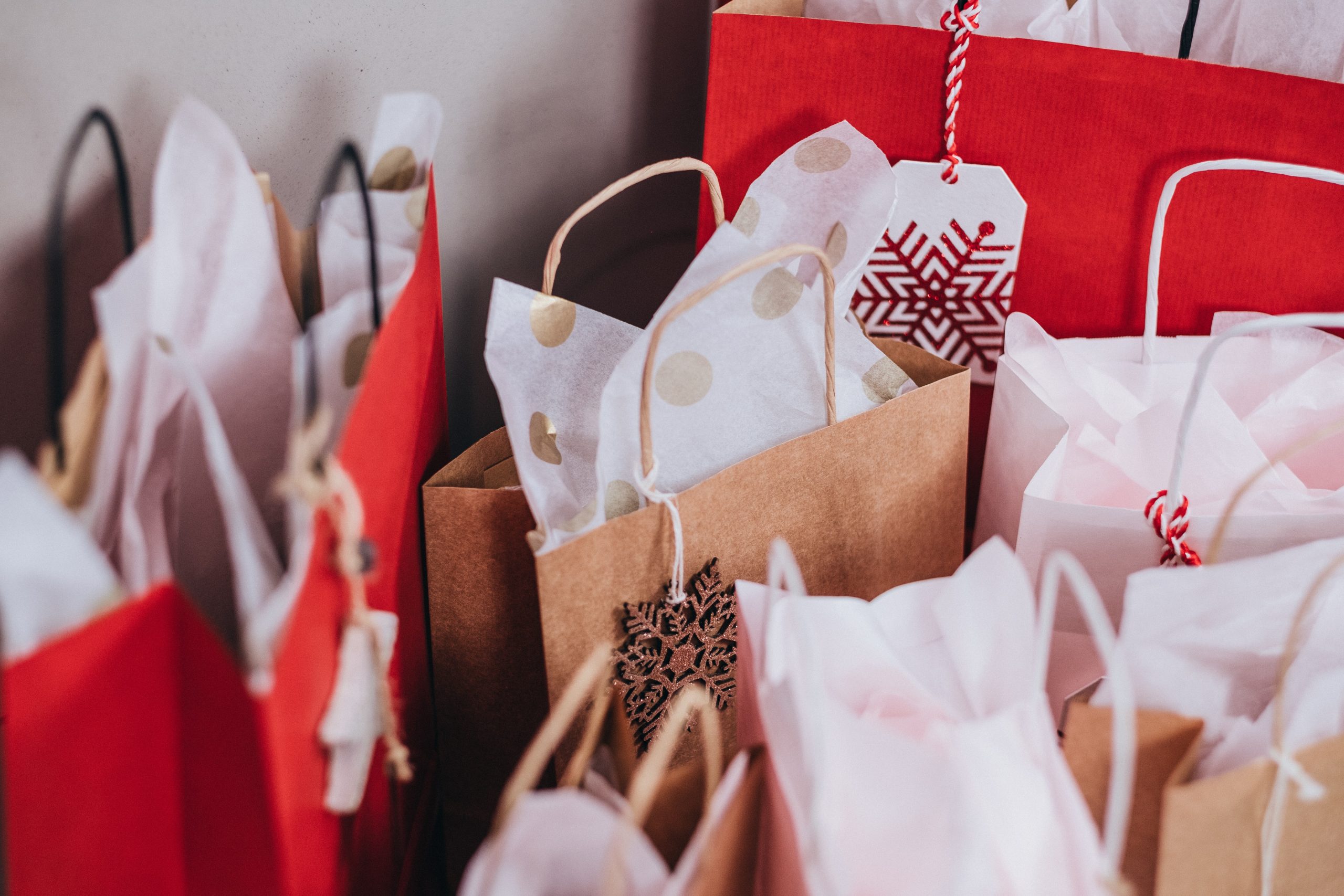 Logbuch-Verlag Lot De 10 Petits Sacs En Papier Rouge Pour