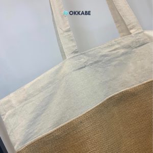 Sac toile de jute et coton - HBJC3