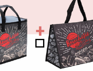 PACK BOUCHERIE 250 CABAS HBP71 + 100 GLACIERES HBSI19