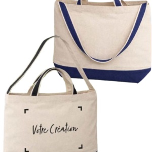 Sac en coton avec soufflet - HBC13